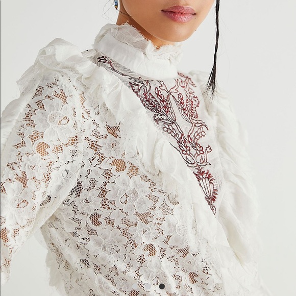 Free People Awakened Spirit Top. Large. NWT - Picture 3 of 3